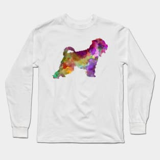 Irish Soft Coated Wheaten Terrier in watercolor Long Sleeve T-Shirt